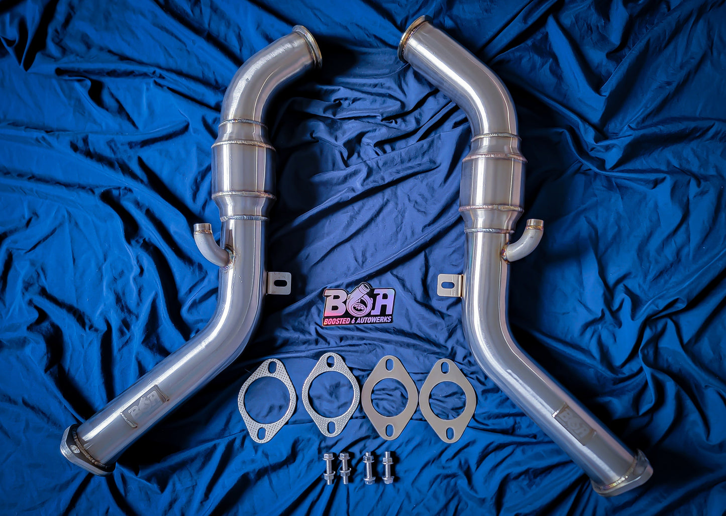 B6A VR30DDTT Full Downpipes Q50 Q60 Nissan Z