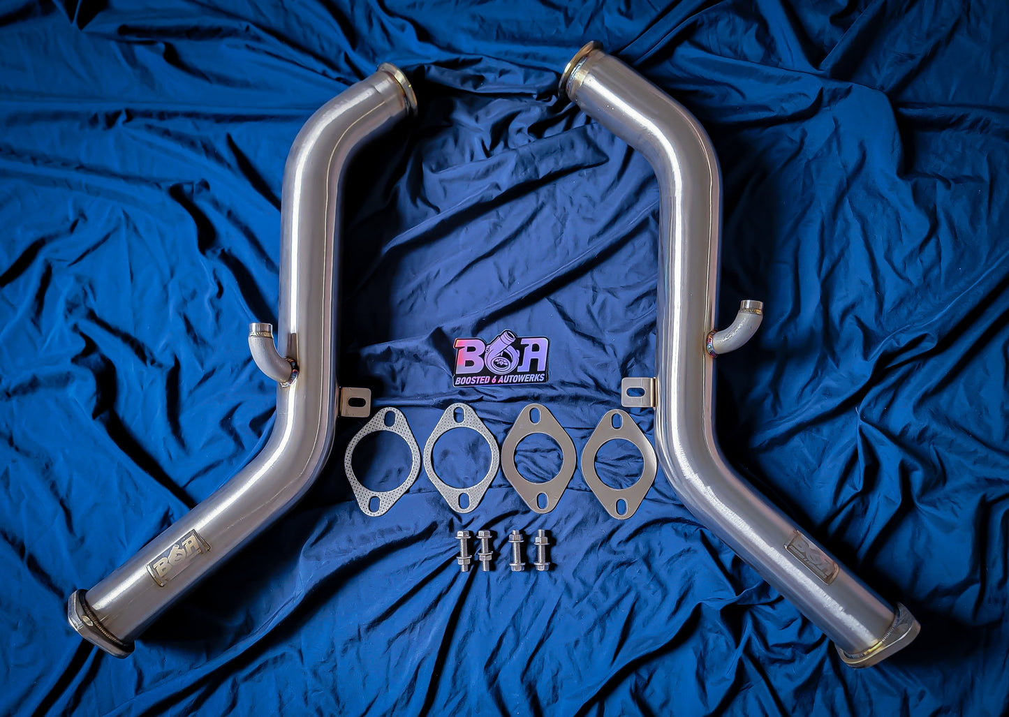 B6A VR30DDTT Full Downpipes Q50 Q60 Nissan Z