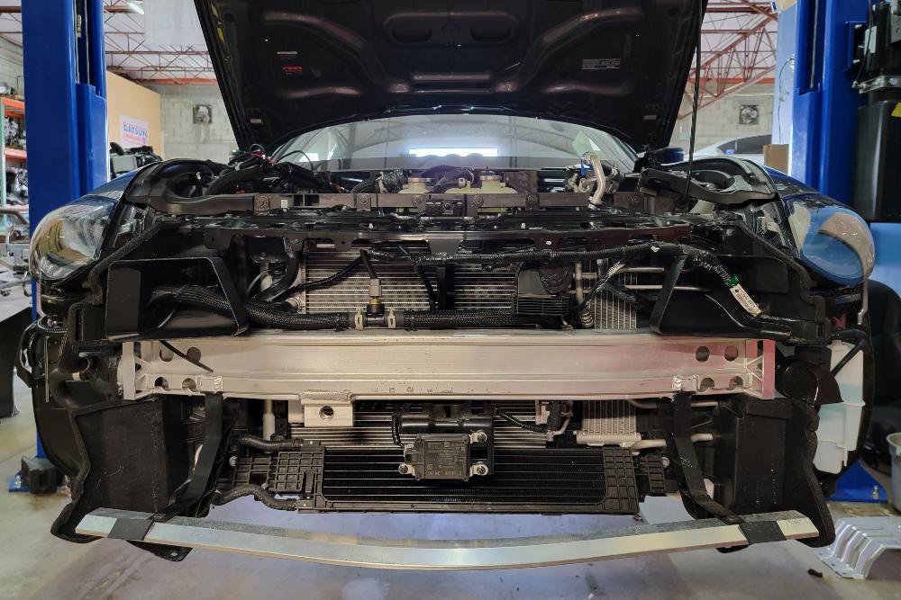 B6A Nissan Z Ram Air Intake Conversion