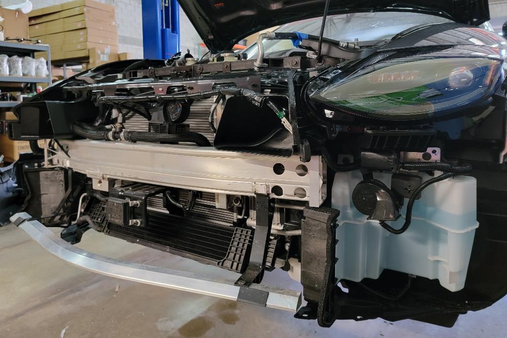 B6A Nissan Z Ram Air Intake Conversion