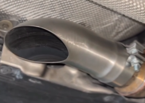 B58 Exhaust Turn Down/ Dump Tube