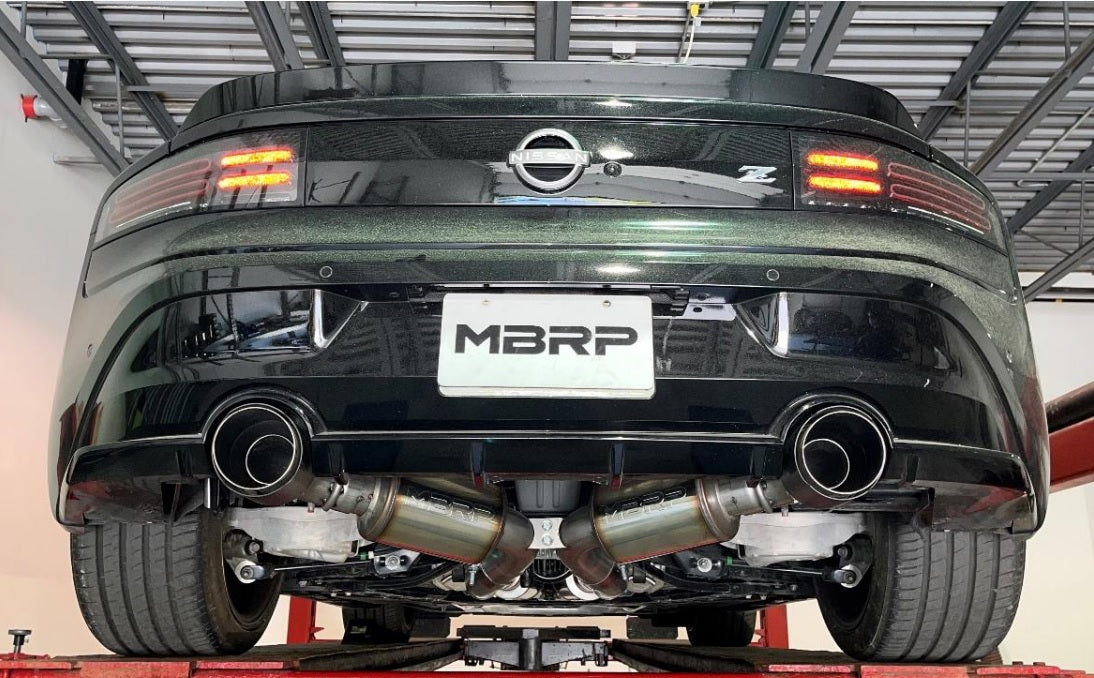 MBRP 23-24 Nissan Z 3.0L Armor Pro T304 Stainless Steel 3in Cat-Back Dual Rear Exit w/ 5in OD