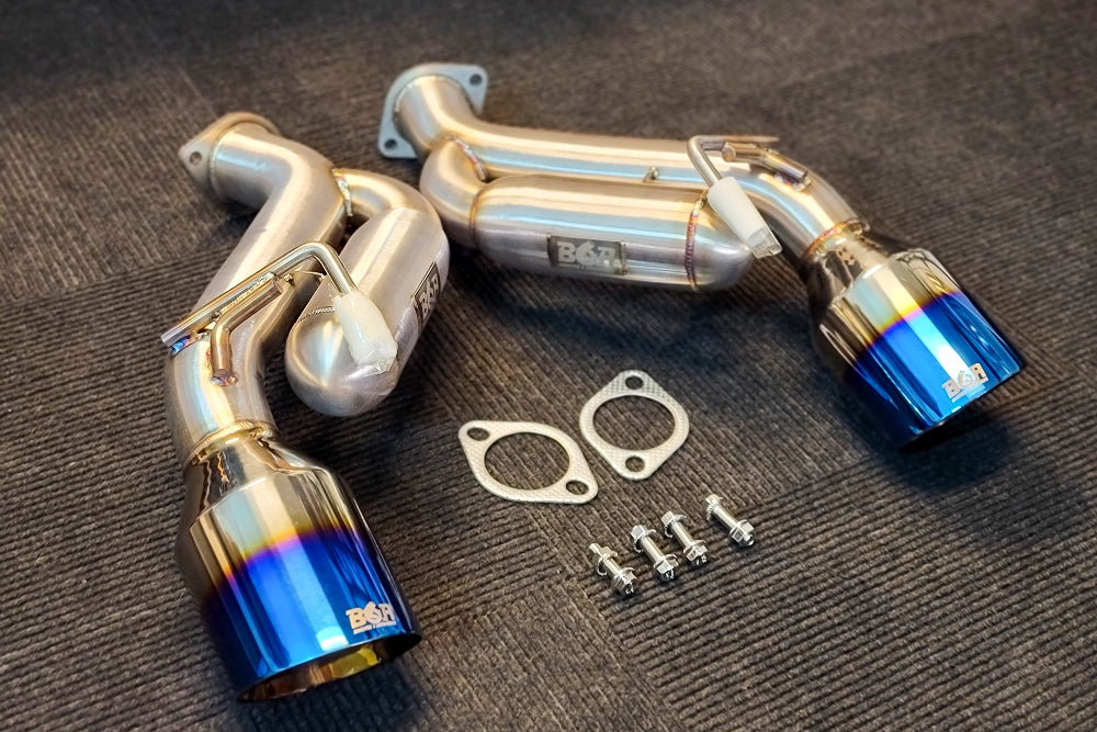 B6A NISSAN Z Axleback Helmholtz Exhaust RZ34