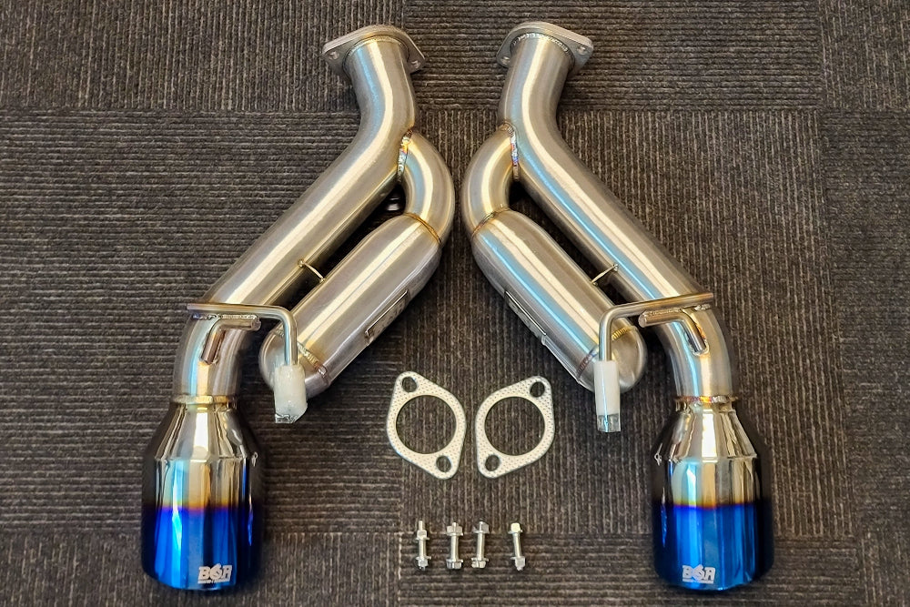 B6A NISSAN Z Axleback Helmholtz Exhaust RZ34