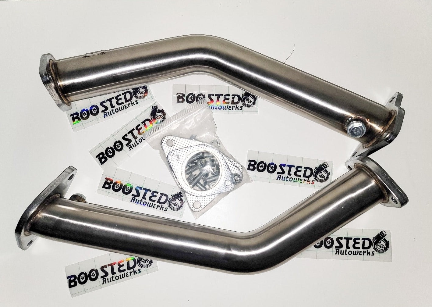 B6A VR30DDTT Non-Resonated Lower Down Pipes Q50 Q60 2023 Z