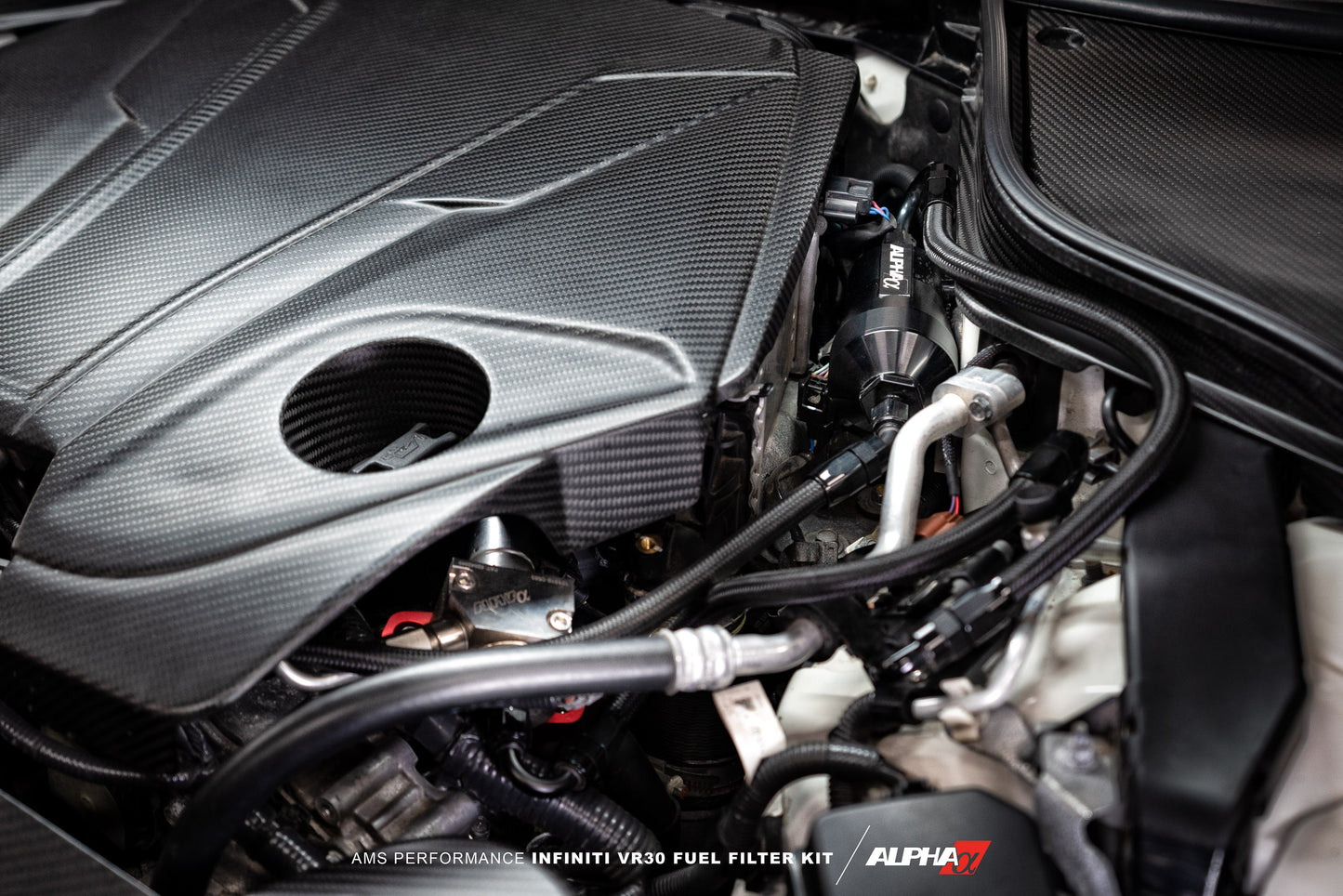 AMS PERFORMANCE INFINITI Q50/Q60 RED ALPHA FUEL FILTER KIT
