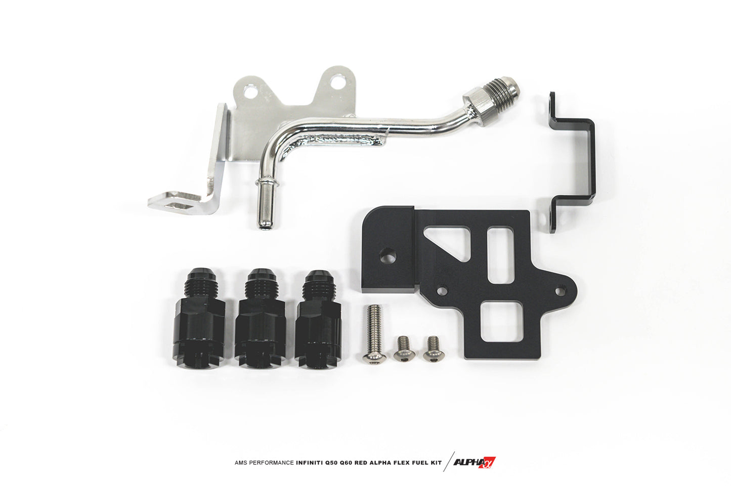 AMS Performance Q50/Q60 Red Alpha Flex Fuel Kit V3 (CAN Bus)
