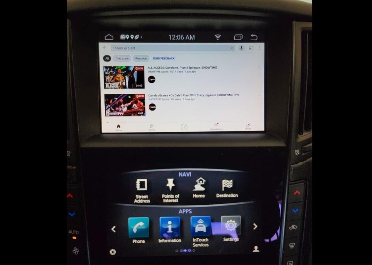 B6A Q50 Q60 Smart Infotainment Module Version 2 (Tablet Edition)