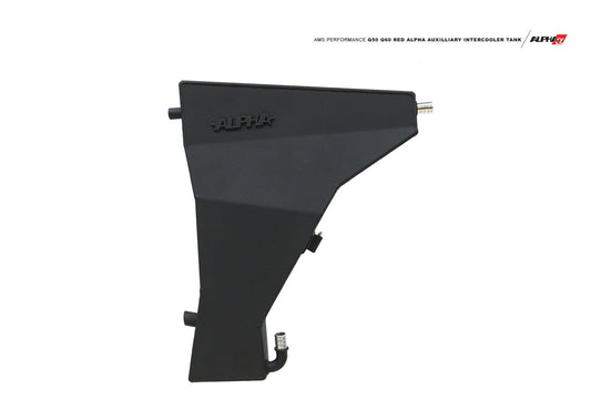 AMS Performance Q50 Q60 RED ALPHA AUXILIARY INTERCOOLER TANK