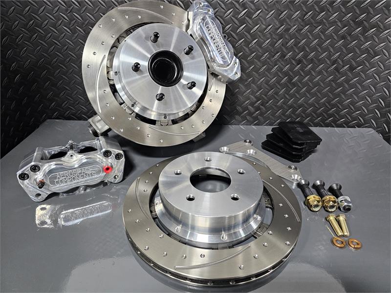 Aerospace Components Pro Street Rear Brake Kit Q50 (DIRECT BOLT ON)