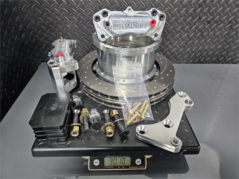 Aerospace Components Pro Street Rear Brake Kit Q50 (DIRECT BOLT ON)