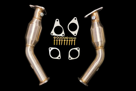 B6A VR30DDTT Resonated Lower Down Pipes Q50 Q60 2023 Z