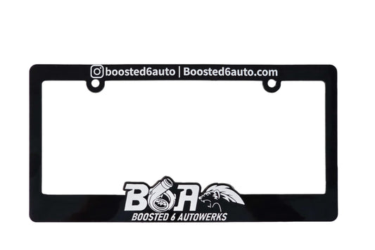 B6A License Plate Frame