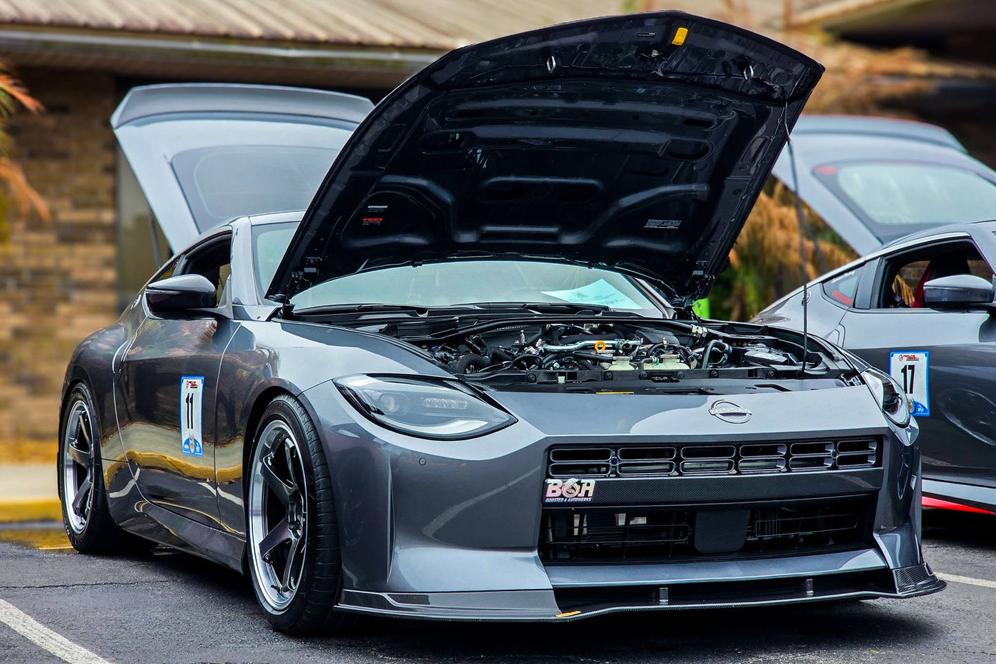 B6A Nissan Z Grill Garnish