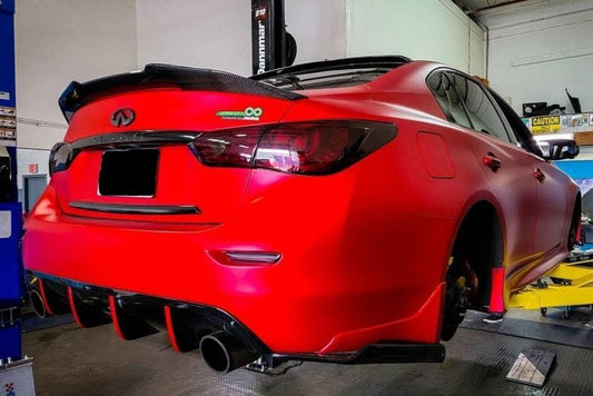 B6A Q50 Carbon Fiber Spoiler
