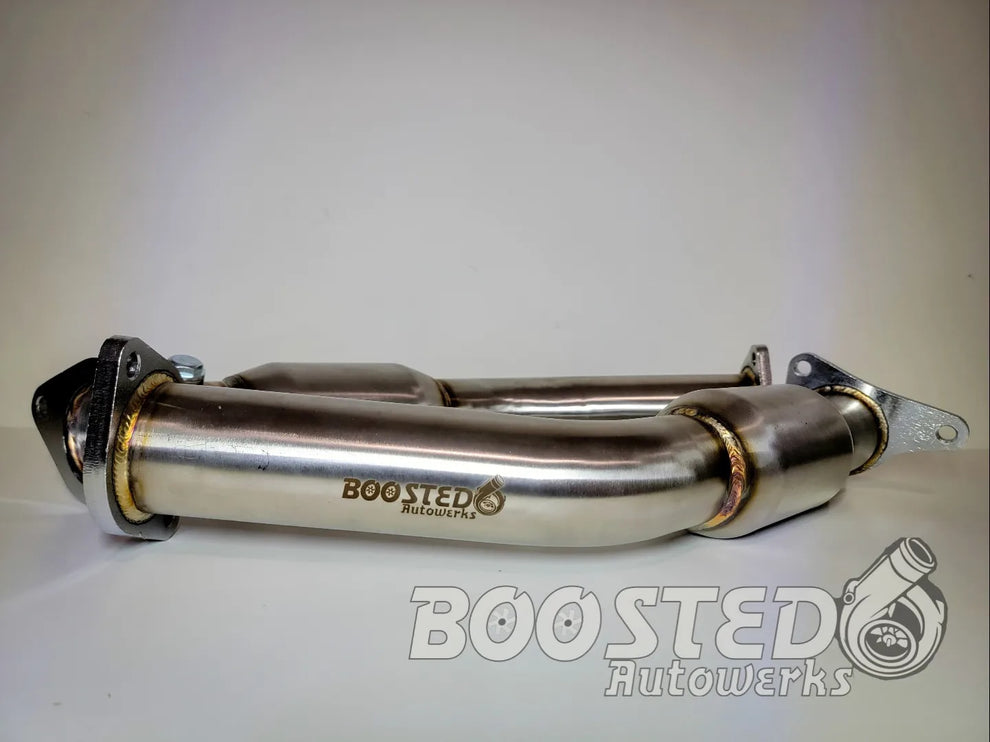 B6A VR30DDTT Resonated Lower Down Pipes Q50 Q60 2023 Z Boosted 6