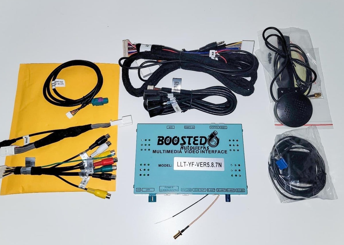 Infotainment Module Box B6A Q50 Q60 Smart Infotainment Module Version 2 (Tablet Edition) (shor ...