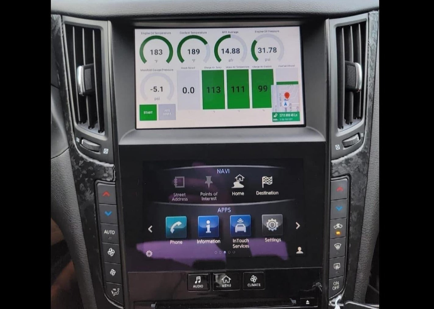 Infotainment Module Box B6A Q50 Q60 Smart Infotainment Module Version 2 (Tablet Edition) (shor ...