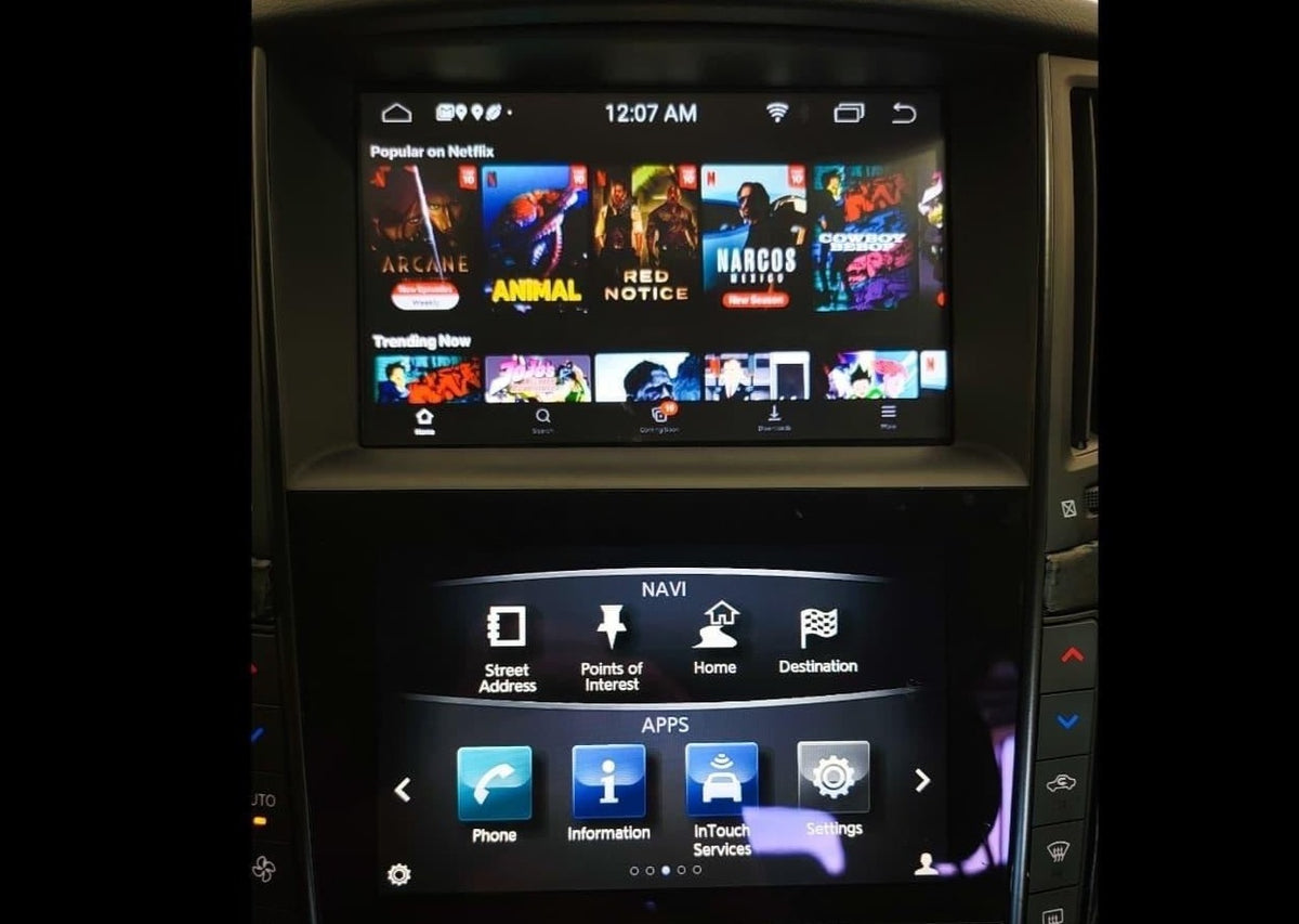 Infotainment Module Box B6A Q50 Q60 Smart Infotainment Module Version 2 (Tablet Edition) (shor ...